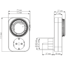-  Elektrostandard TMH-M-1 16Ax1 IP20 3500   a026134