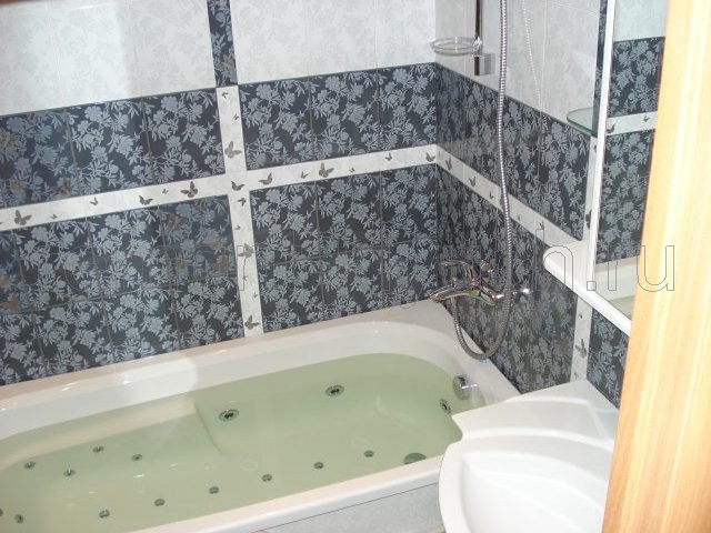 Окончательный вид ванной комнаты после ремонта