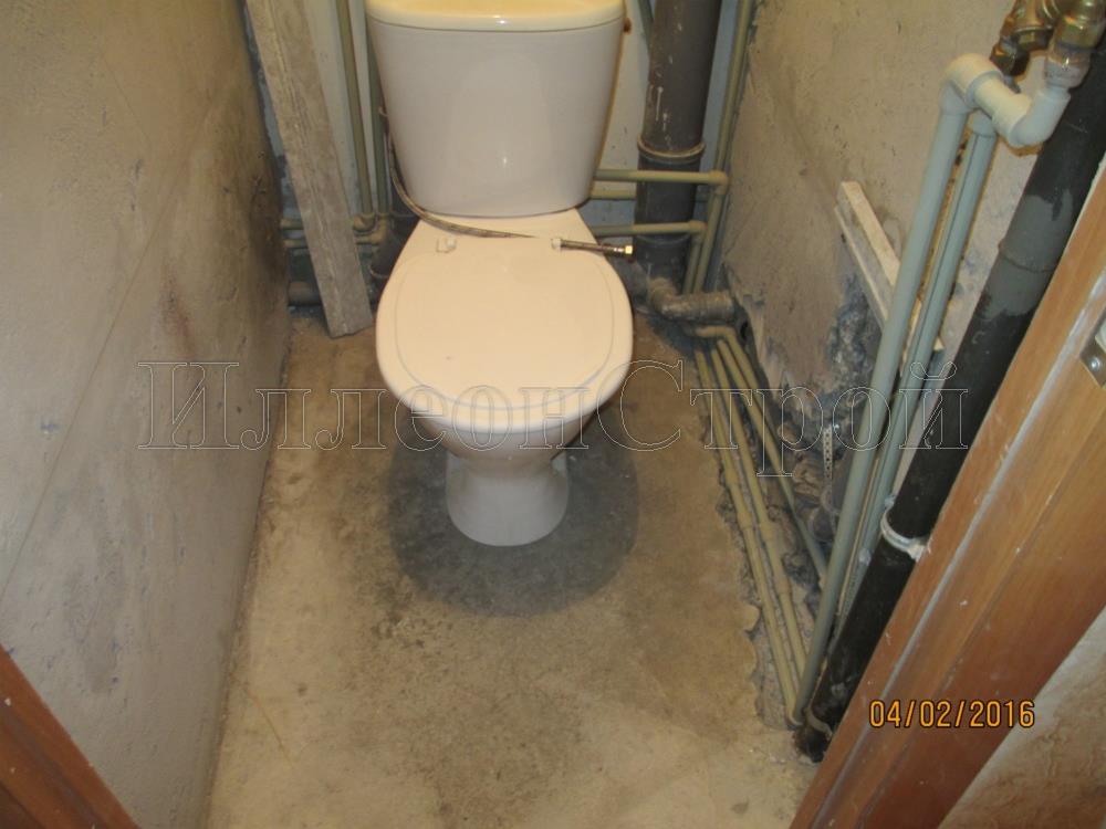 Разводка полипропиленовых труб в туалете ИллеонСтрой