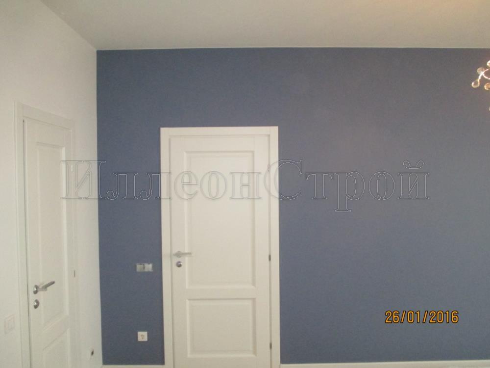 Окраска стен матовой краской ИллеонСтрой