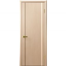 Дверь СИНАЙ 3 Беленый дуб шпон 800*2000 мм ДГ глухая "Ульяновские двери Luxor"