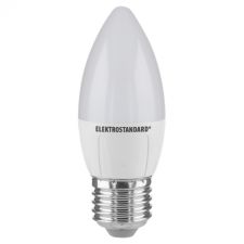 Свеча LED Elektrostandard E27 CD 6W 3300K теплый белый матовое стекло a034836