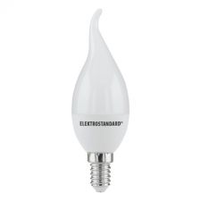 Свеча на ветру LED Elektrostandard E14 CDW D 6W 4200K белый матовое стекло a035754