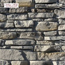702-80 Искусственный камень White Hills Тевиот темно-серый плоскостной Норм шир шва 1,5см