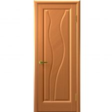 Дверь ТОРНАДО Светлый Анегри Т34 шпон 800*2000 мм ДГ глухая "Ульяновские двери Luxor"