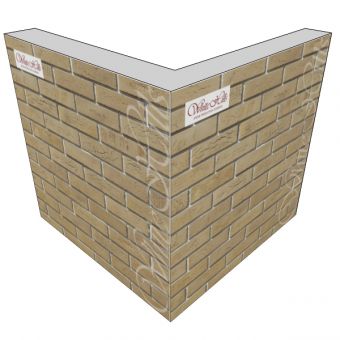 362-15 Искусственный камень White Hills Терамо брик II темно-бежевый угловой Норм шир шва 1,2см 362-15 Искусственный камень White Hills Терамо брик II темно-бежевый угловой Норм шир шва 1,2см