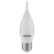 Свеча на ветру LED Elektrostandard E27 SMD 6W 3300K теплый белый матовое стекло a030015