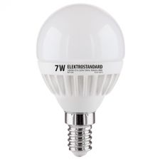 Лампа Elektrostandard Mini Classic LED E14 7W 3300K теплый белый матовое стекло a031608