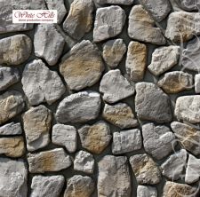 606-80 Искусственный камень White Hills Хантли светло-серый плоскостной Норм шир шва 1,5-2,5см