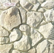 600-00 Искусственный камень White Hills Рутланд белый плоскостной Норм шир шва 1,5-2,5см