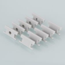 Заглушки ZLL-2-ALP002 для напольного алюм.профиля для LED ленты LL-2-ALP002 (уп. 10 пар)  a029095