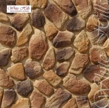 605-40 Искусственный камень White Hills Хантли коричневый плоскостной Норм шир шва 1,5-2,5см