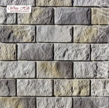 416-80 Искусственный камень White Hills Лорн светло-серый плоскостной Норм шир шва 1,5см