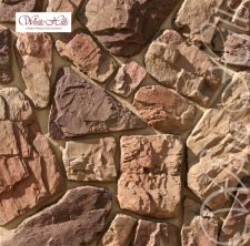 613-40 Искусственный камень White Hills Рока коричнево-серый плоскостной Норм шир шва 1,5см