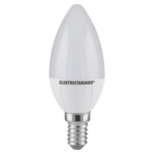 Свеча LED Elektrostandard E14 CD 6W 3300K теплый белый матовое стекло a034835