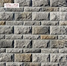 451-80 Искусственный камень White Hills Тилл светло-серый плоскостной Норм шир шва 1,5см