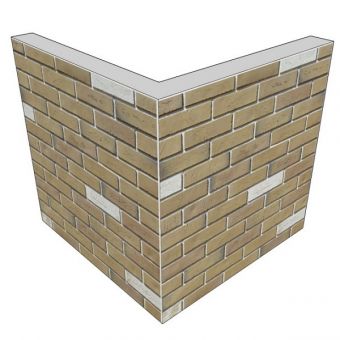 361-15 Искусственный камень White Hills Терамо брик II бежевый угловой Норм шир шва 1,2см 361-15 Искусственный камень White Hills Терамо брик II бежевый угловой Норм шир шва 1,2см