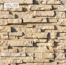 152-10 Искусственный камень White Hills Уайт Клиффс б/ц плоскостной  Без шва