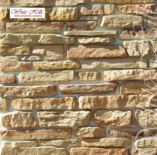 526-10 Искусственный камень White Hills Морэй бежево-кремовый плоскостной Норм шир шва 1,5см