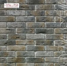 300-80 Искусственный камень White Hills Лондон брик серый плоскостной Норм шир шва 1,2см