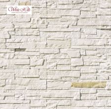 230-00 Искусственный камень White Hills Каскад Рейндж белый плоскостной Без шва