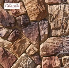 610-40 Искусственный камень White Hills Рока коричневый плоскостной Норм шир шва 1,5см