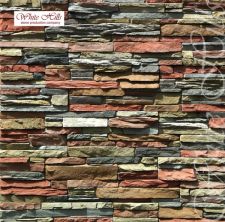 101-80 Искусственный камень White Hills Кросс Фелл серо-коричневый плоскостной Без шва