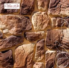 611-40 Искусственный камень White Hills Рока коричнево-медный плоскостной Норм шир шва 1,5см