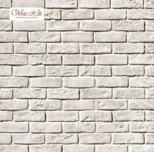 320-00 Искусственный камень White Hills Кельн брик белый плоскостной Норм шир шва 1,2см
