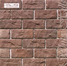 407-40 Искусственный камень White Hills Йоркшир темно-коричневый плоскостной Норм шир шва 1,5см