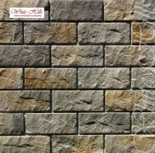 405-80 Искусственный камень White Hills Йоркшир серый плоскостной Норм шир шва 1,5см