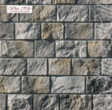 411-80 Искусственный камень White Hills Шинон светло-серый плоскостной Норм шир шва 1,5см